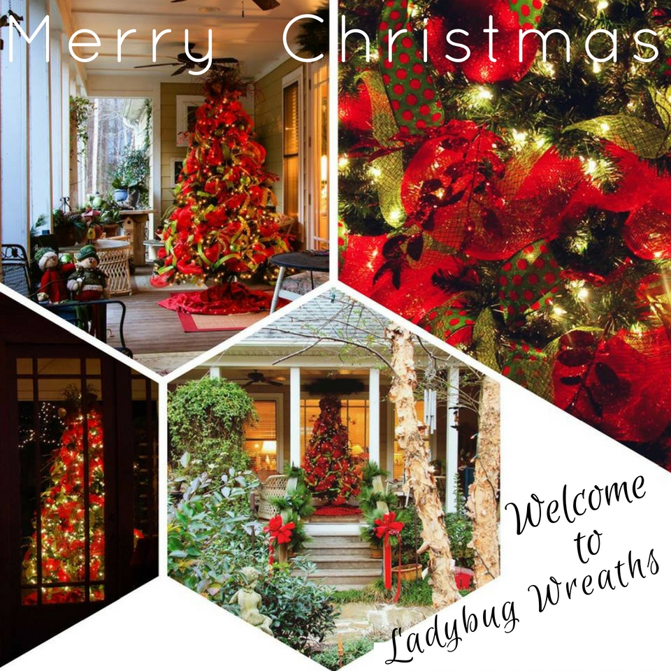 Ladybug Wreaths by Nancy Alexander